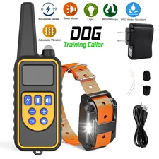 3000 FT Dog Training US Collar Rechargeable Remote Shock PET Waterproof Trainer
