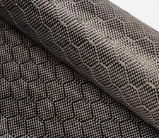 1PC 3K 240gsm Real Carbon Fiber Cloth Fabric Hexagonal Jacquard Weave 100 200cm