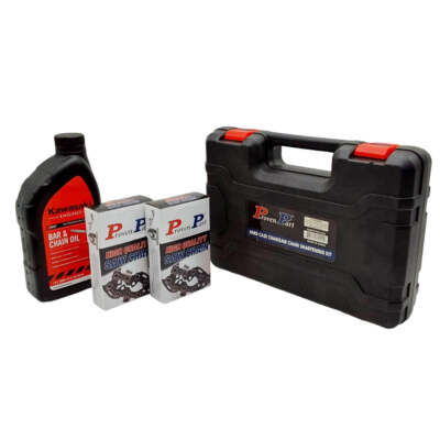 Proven Part 2-20'' Chain 3687-005-0081 Bar .325'' .050'' 81DL, 1 Qt Chain Oil, File