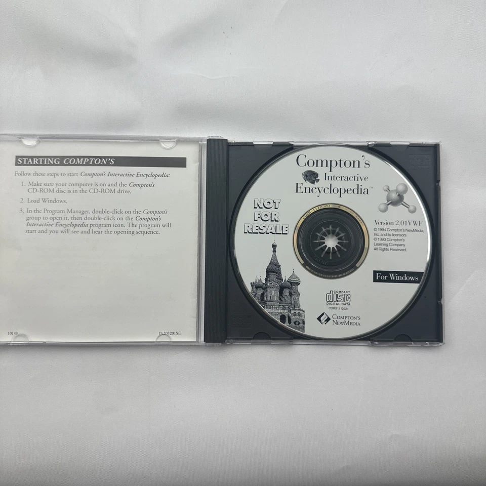 Compton's Interactive Encyclopedia For Windows 1994 - Image 4 of 4
