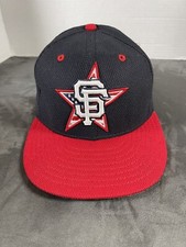 StarFitted July 4th American New Era San Francisco Giants Hat Cap USA MADE 7 3/8