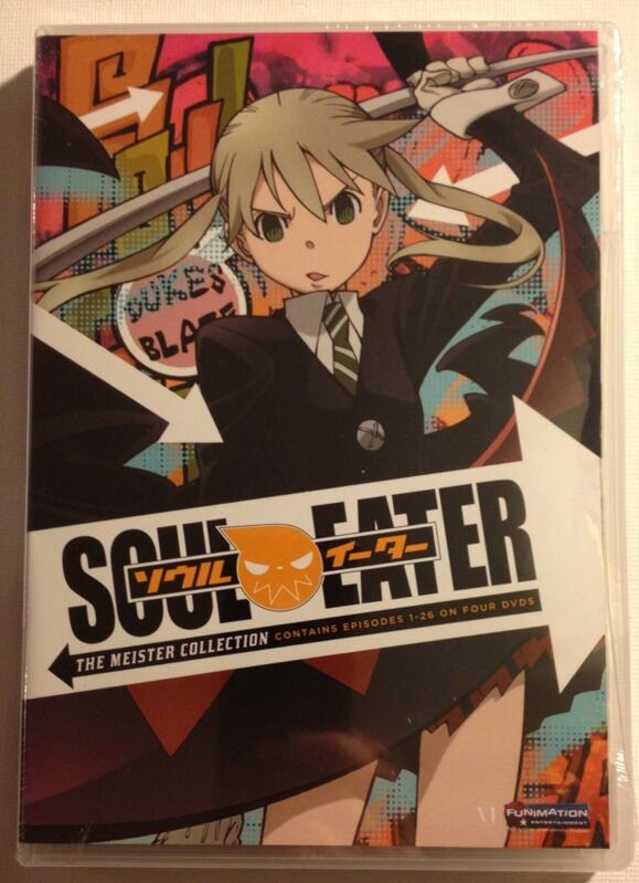 Soul Eater DVD The Meister Collection Episodes 1-26 Parts 1 & 2 Anime TV  Show LA