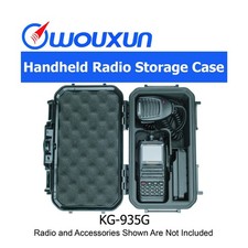 Wouxun KG-935G Plus GMRS FRS Two Way Radio Custom Storage Carry Waterproof Case