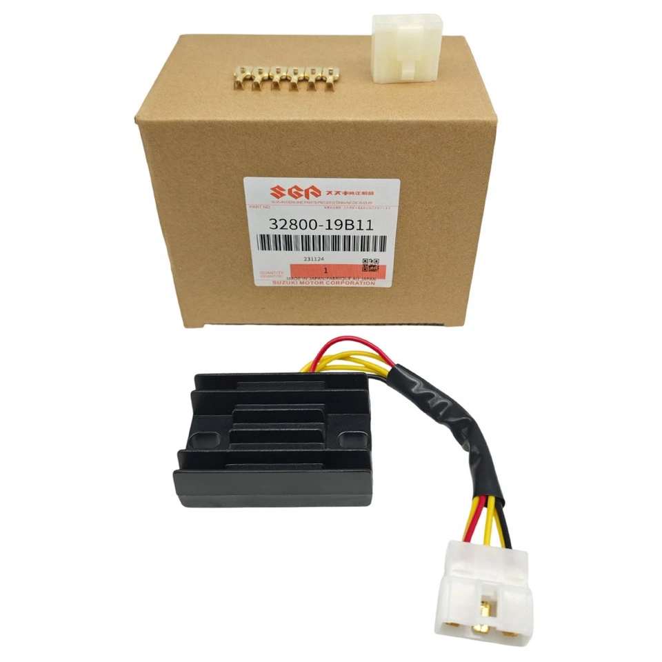 OEM Voltage Regulator Rectifier For Suzuki Quadrunner King Quad DR250 LT160 Foto 3 de 4