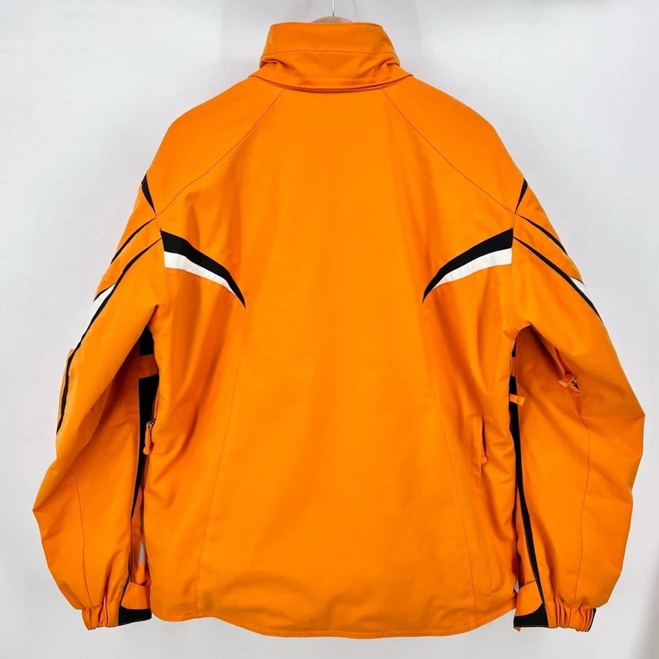 Descente Vtg Mens Ski Jacket D9-8625 Size L Orange Insulated Snowboard Coat - Image 3 of 4