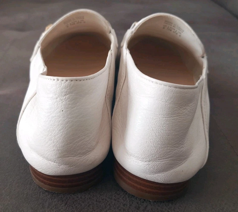 ALDO Slipper Ballerina Weiß Kettchen Gr. 38 - Bild 4 von 4