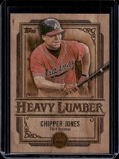 2025 Topps Update Chipper Jones Heavy Lumber SSP #HL-48 Braves