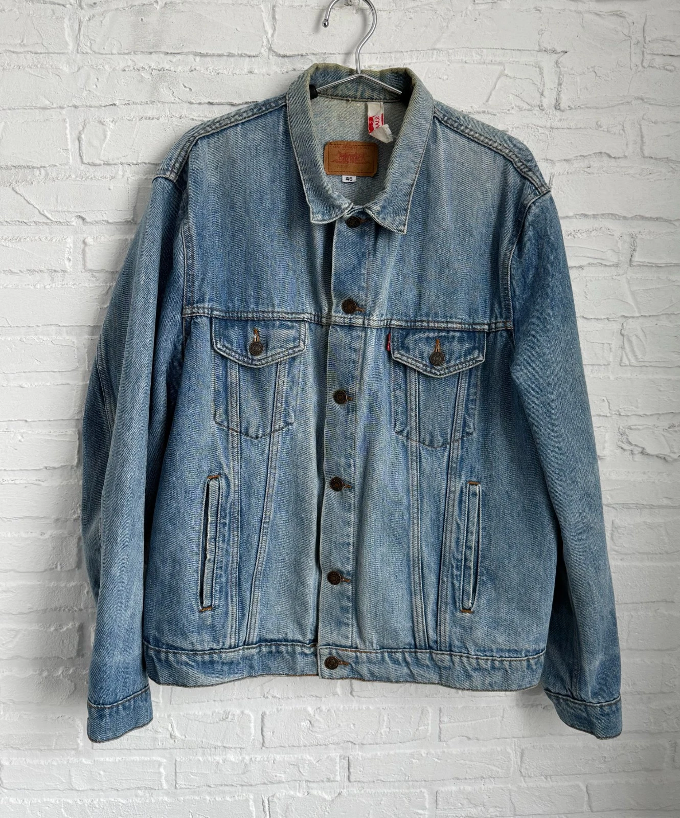Vintage 1970s 1980s Levi's Type 3 trucker denim jacket size 46 S/M
