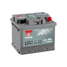 YUASA Car Battery 12V 52Ah 520A B13 B14 T1 Starter Fits VW 1500,1600 1.6 TL