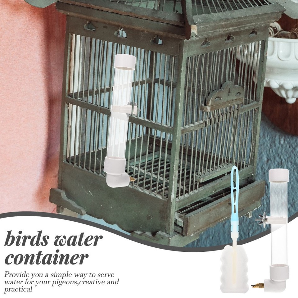 Photo inspiration: Parrot Automatic Water Feeder Hanging For Birds Waterer Cage Dispenser Photo Inspiration