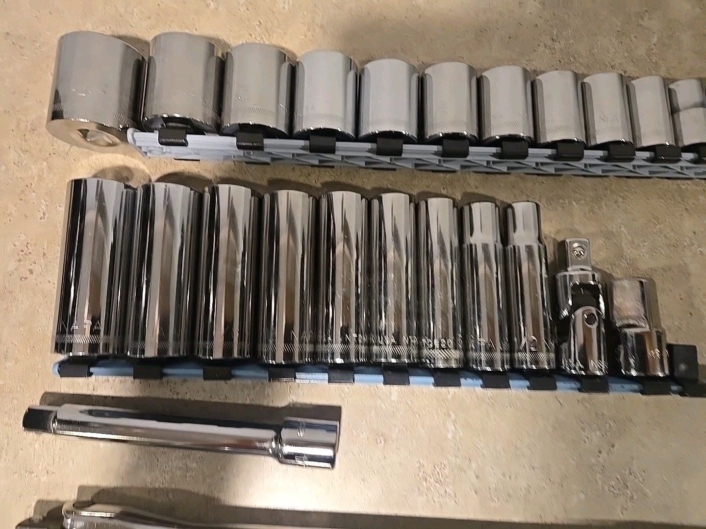 Napa 1/2" Ratchet Set (Excellent Condition) U.S.A Made