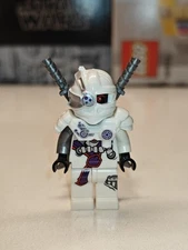 NEW Ninjago White Nindroid Sentry General Cryptor Custom Lego Minifigure Limited