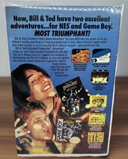 1991 Vintage Bill & Ted’s Excellent Adventure Nintendo NES Print Ad / Wall Art