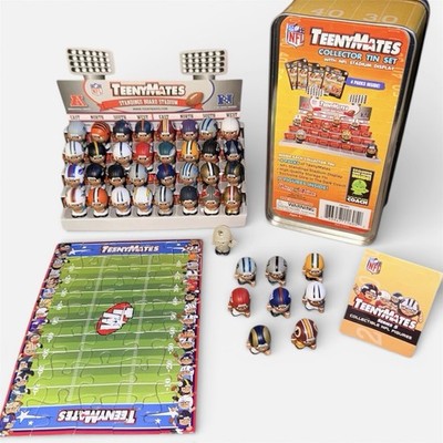 Teenymates NFL Series 5 41 Figures Collector Tin Box And Exclusive Rare Coach