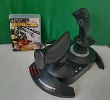 Thrustmaster T-flight Hotas X Flight Stick Flight Simulator PC & PS3 Apache Game