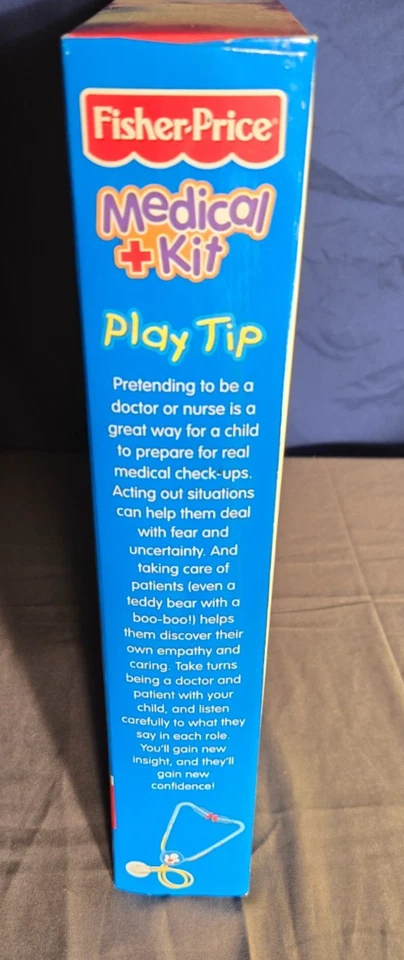 Fisher Price Vintage 2003 Juego de Simulación Doctor Enfermera Kit Médico - Nuevo Sin Abrir Foto 2 de 4