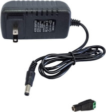 DC 24V 1A Power Supply Adapter 24W AC Adapter 100-240V 50-60Hz to DC 24 Volts 1A