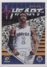 2018-19 Panini Donruss Optic All Heart Fast Break Holo Prizm John Wall #17 0c2