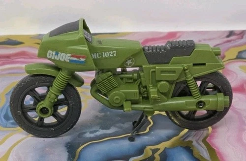 G.I. Joe 1982 Vintage RAM Rapid Fire Motorcycle ARAH Hasbro - Incomplete