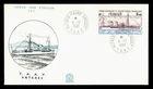 DR WHO 1981 FRENCH ANTARCTIC FSAT FDC ANTARES SHIP 8.40 M76706