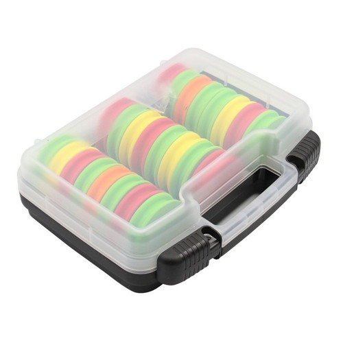 Manchons Anti-enchevêtrement Alomejor – Lot De 100, PE Vert Clair, 20mm, Pour Montages Carpe, Protège Nœuds Et Anneaux