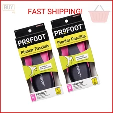 PROFOOT Plantar Fasciitis Orthotic Insoles for Women (Sizes 6-10) – Gel Shoe Ins