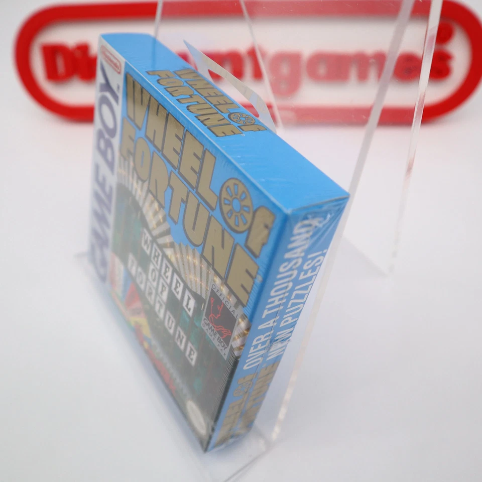 Game Boy Original WHEEL OF FORTUNE - NEW & Factory Sealed with Authentic H-Seam! - Image 3 of 4