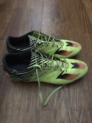 Adidas MESSI 15.1 FG/AG Soccer Cleats Size 12 Semi Solar Slime