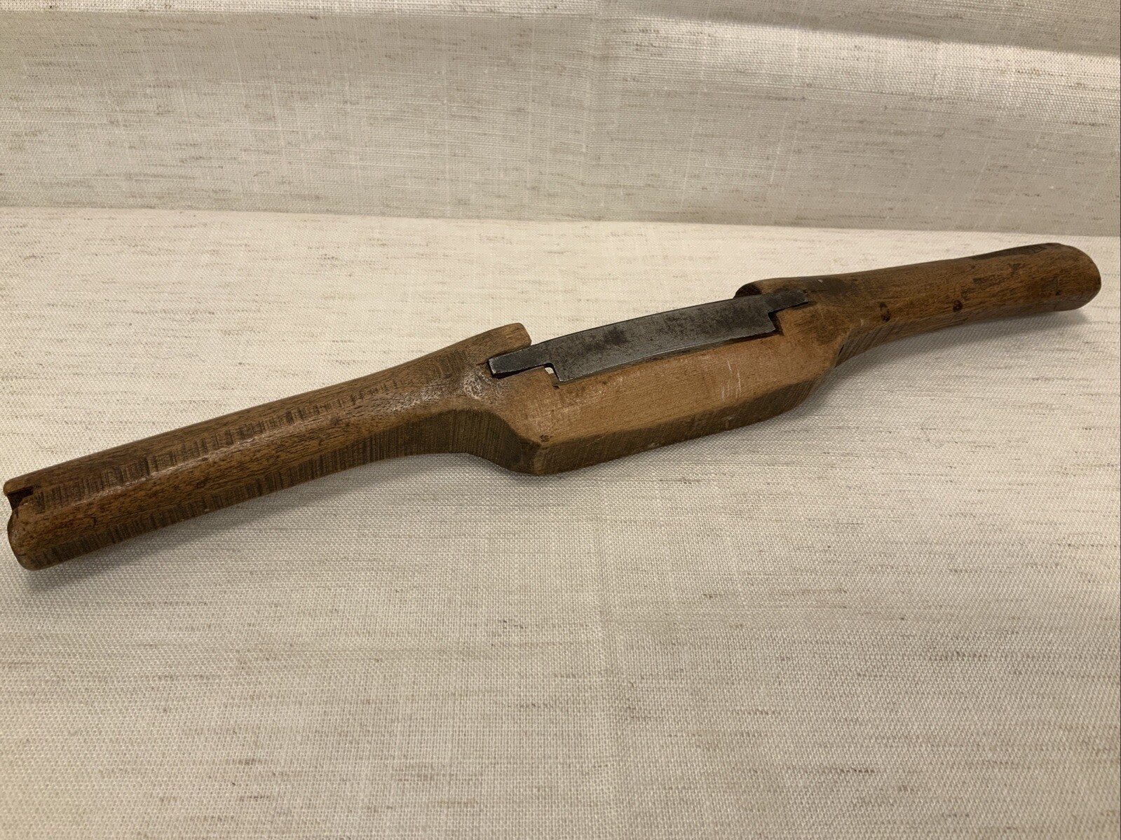 Vintage Spokeshave Blade Wooden Spoke Shave Carpentry Tool Carved Antique