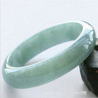 Hand Carved Jade Bracelet 贵州翠 Certificate Light Green Jade Bangle Chinese