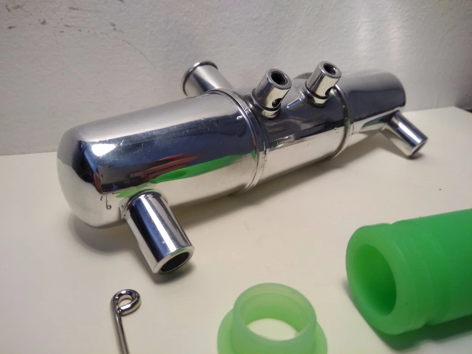 RC Rear Exhaust Pipe For 1/8 Nitro Rc Cars Fits Lrp Picco Novarossi O.S. Reds - Image 3 of 4