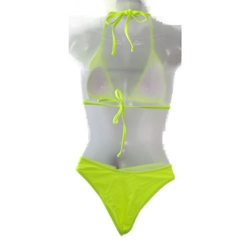 SheIn 3 Piece Halter Bikini Set with Cover Up Romper Sz S - Picture 4 of 9