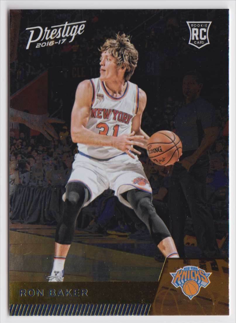 2016-17 Panini Prestige Base Rookie Metallized #198 Ron Baker New York Knicks