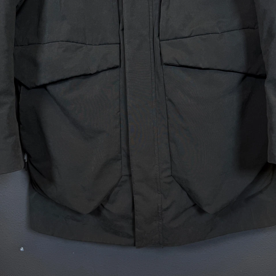 Nike M Hombre Tech Fleece Ropa Deportiva Gris Parka Plumón Chaqueta Foto 4 de 4