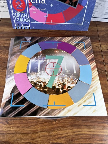 Duran Duran Arena | Recorded Around The World 1984 Vinyl LP w/ Book & Inner EX - Foto 11 di 17