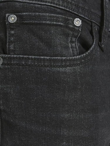Jack & Jones Men's Intelligence Glenn Slim Fit Black Denim Jeans, 34 x 30 - Picture 7 of 7