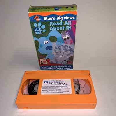 Blue［Times］ VHS Amazon.com: Blue's Clues - Telling Time With Blue [VHS