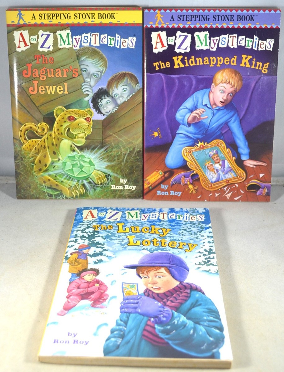 A to Z Mysteries Lot of 3 Paperbacks J K L Children's Books by Ron