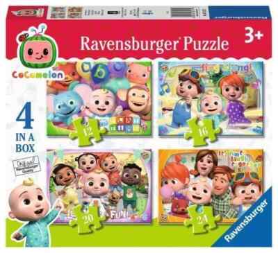 Ravensburger Cocomelon 4 in Box Puzzle - 12, 16, 20 & 24 Teile