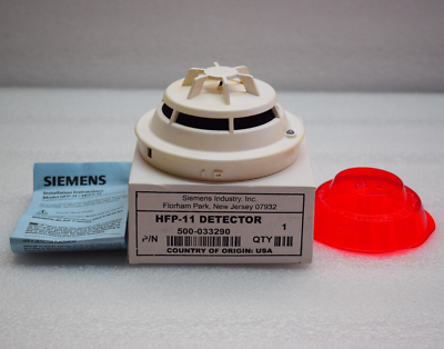 Rilevatore Incendio Siemens Allarme Antincendio Siemens HFP-11 - Rilevatore Di Calore E Fumo Originale, Nuovo, Per La Sicurezza Domestica E Aziendale Rilevatore Di Fumo
