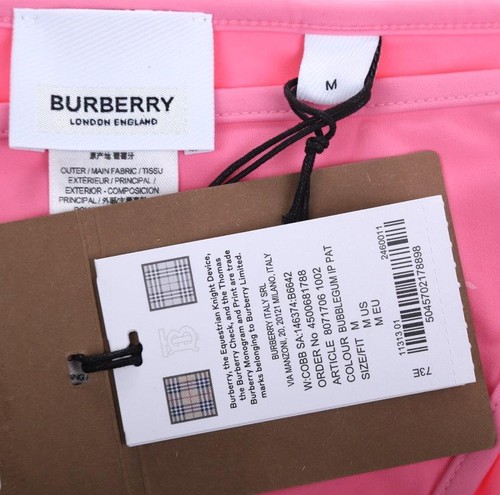 NEU BURBERRY BUBBLE GUM PINK EKD PFERDEFÄHRE DRUCK 2-TEILIG BIKINI BADEANZUG MEDIUM - Bild 7 von 7