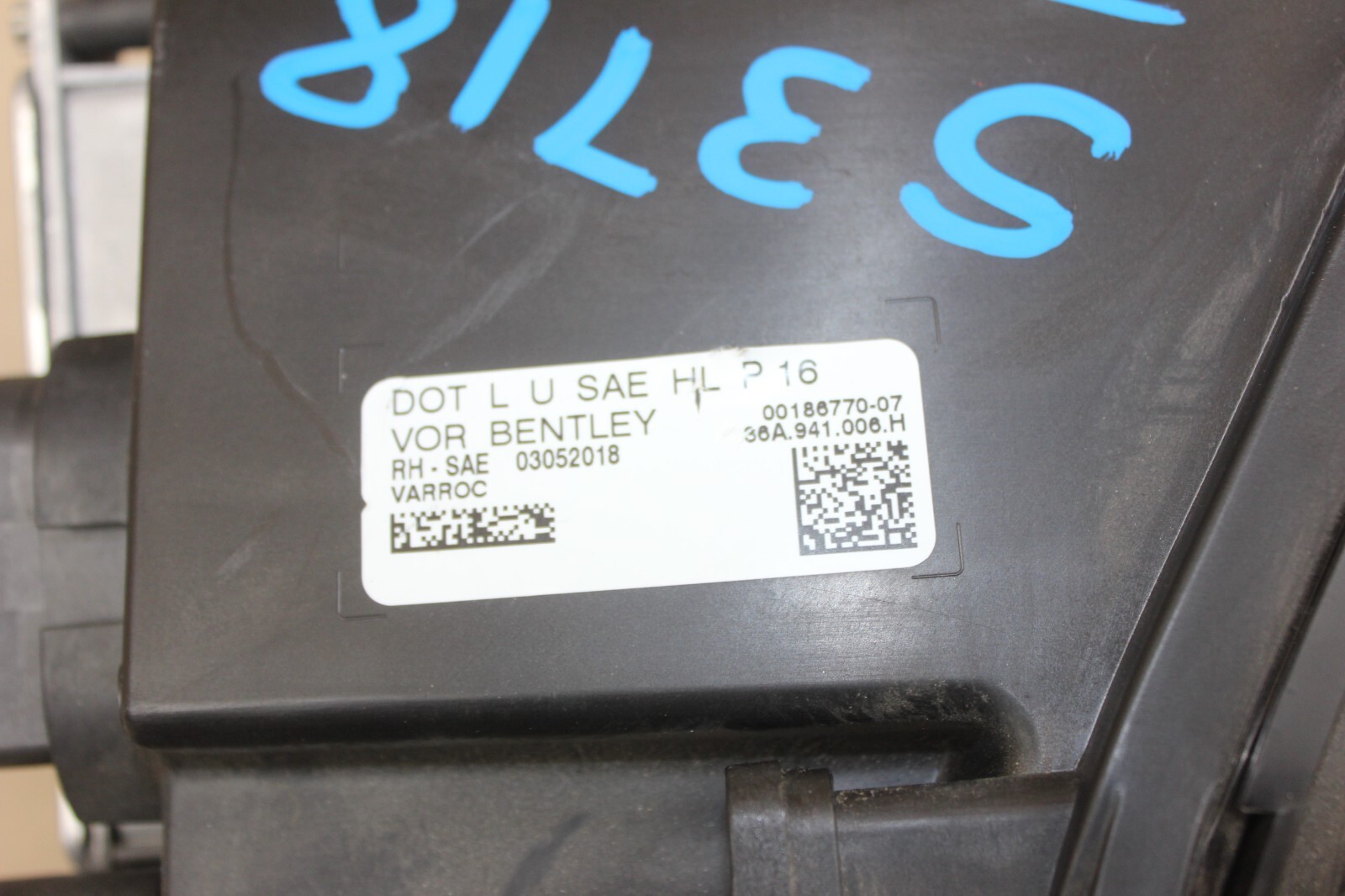 17-20 BENTLEY BENTAYGA HID AFS LED ADAPTIVE LIGHT HEADLIGHT ASSEMBLY OEM RIGHT