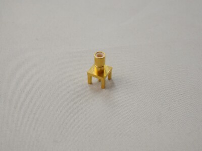 AEP 2009-1511-000 SMB Jack Connector Receptacle Straight Male Gold PCB Mount