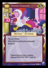 My Little Pony Canterlot Nights Chicken Costume - 136 - C - x3 MLP CCG
