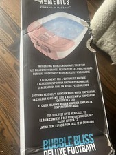 HoMedics Pink Bubble Bliss Deluxe Foot Bath Spa FB-50PK Brand New