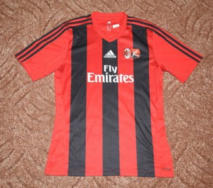 black red adidas shirt