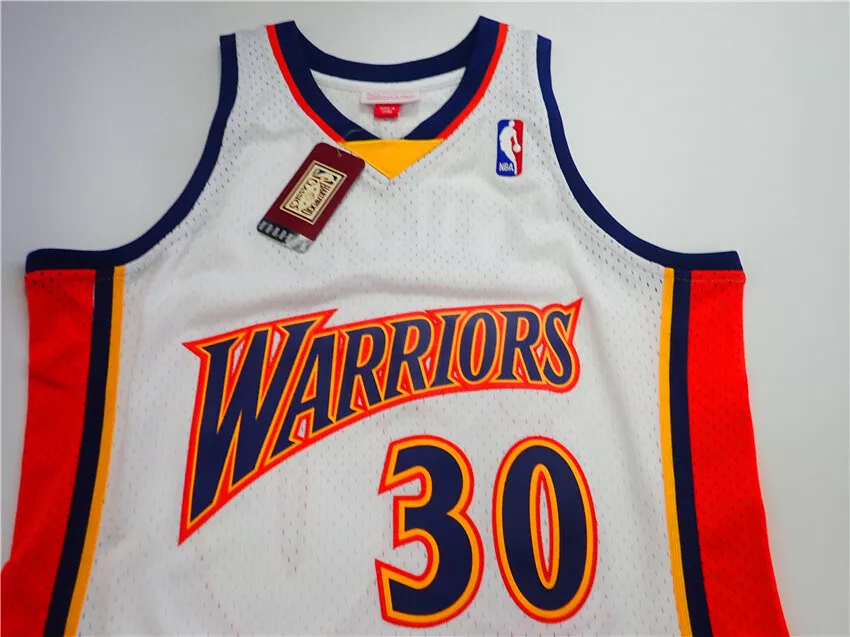 Stephen Curry Autographed 2009-10 Golden State Warriors White Authentic  Mitchell & Ness Jersey