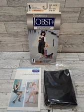 JOBST Supportwear UltraSheer Maternity Pantyhose 8-15mmHg Classic Blk SzF 119261