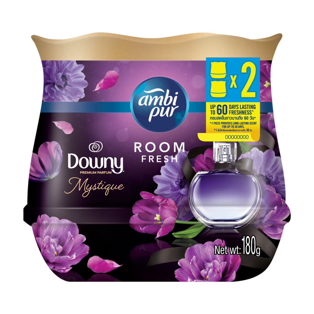 Ambi Pur Gel Room Fresh Downy Mystique 180g x 2 Fast Shipping NEW