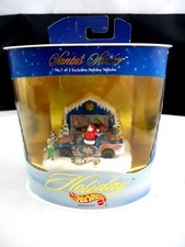 Hot Wheels Holiday Series IV 1998 Santa's Race Cars 1 of 3 Santa's Stocker NIP